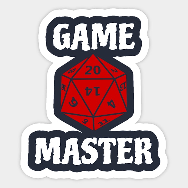 Game master Sticker by MissMorty2